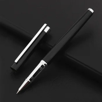 Луксозна висококачествена черна писалка Jinhao 126, Финансов офис, студентски, училищни канцеларски материали, мастило химикалки