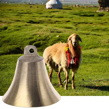 Месингови звънчета за паша на овце за селскостопански животни, аксесоари за защита от кражба на дома за коне