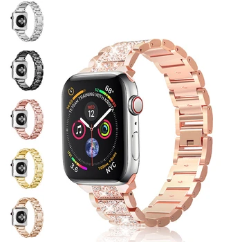 Отнася се за i watch12345, каишка за Apple Watch, модерен бизнес метален издръжлив не выцветающий каишка от неръждаема стомана за мъже и жени