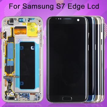 1БР Тестван 5,5-инчов OLED-дисплей G935 за Samsung Galaxy S7 Edge Lcd touch screen Digitizer G935F в колекцията с инструменти