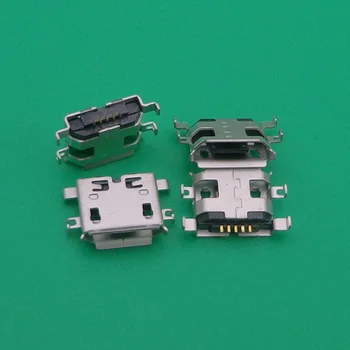 10-100 бр Конектор Micro USB 5pin Mid Mount 0,8 мм зарядно устройство С Перевернутым Порт за Докинг станция За ZTE N880S U880 V880 C8650 P700