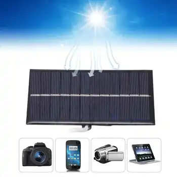 Панел за слънчева зарядно устройство с мощност 1 W 6, Джобно слънчево зарядно 