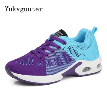 Спортни маратонки за бягане, дамско градинска дишаща удобни обувки за двойки, леки спортни мрежести обувки, дамски висококачествени