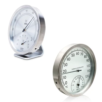 Пирометр 0 ~ 120 ℃ за домашна употреба, термометър за стая, влагомер за улицата, измерване на температура и влажност на въздуха в сауната, вана, аксесоари