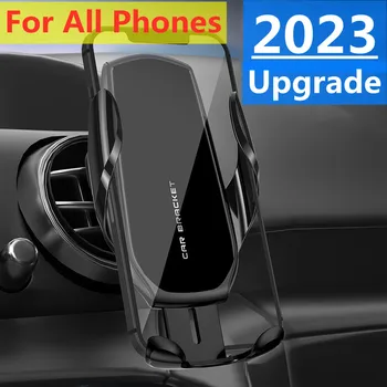 Кола Номер Скоба Мобилна Стойка за Смартфон GPS Поддръжка за Монтиране в Кола За iPhone 14 13 12 11 Samsung, Huawei, Xiaomi Redmi LG