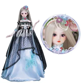 1/3 BJD кукла 56 см дамски пластмасов шарнирная подвижната кукла включва кукольную дрехи и обувки