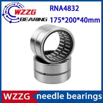 Игла ролков лагер WZZG RNA4832 175*200*40 игла сачмен лагер с едно парче на пръстена мм (1 бр) без вътрешния пръстен