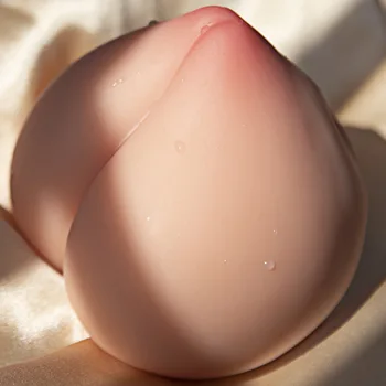 Нови прасковени мъжки сексуални играчки декомпрессор имитация на гърдите секс мастурбацията чаша самолета стоки за възрастни