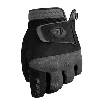 Ръкавици за голф със защита от дъжд (черни/сиви), среден размер