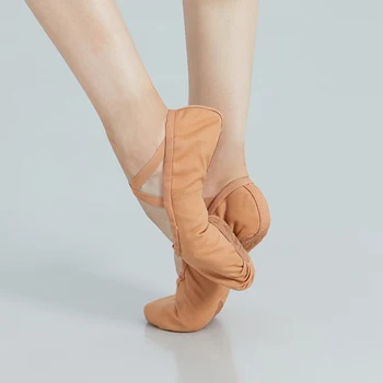 Sansha/балетные обувки за възрастни Pro1C, парусиновые професионални балетные обувки ръчна изработка, Танцови обувки За Момичета, Женски, мъжки, Розово/черно/бели, № 1В