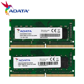 100% Оригинална Лаптоп Памет AData DDR4 2666 Mhz ram 8 GB 16 GB SO-DIMM Компютърна Оперативна Памет С Висока Съвместимост Ram ddr4 За Лаптоп
