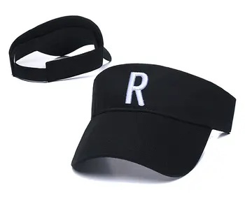 Нов прием на 2020 г., модни буквата R, празна шапка, превръзка на главата, класическа Регулируема солнцезащитная спортна шапка с козирка, бейзболна шапка casquette, 5 цвята