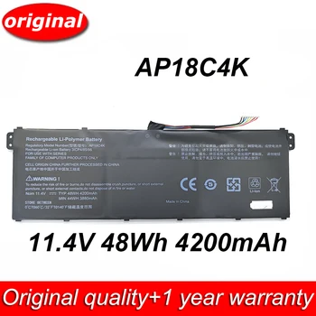 Нов AP18C4K 11,4 V, 48Wh 4200mAh Оригинална Батерия за лаптоп Acer Aspire 5 A514-54 54G Aspire 5 A515-56G Swift Серия 3 SF314