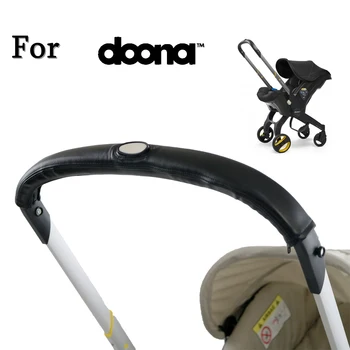 Дръжка за детски колички, Кожен подлакътник за детска количка Защитен калъф за оръжие Donna Doona, калъфи за детски колички, аксесоари за детски колички