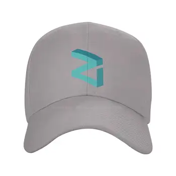 Дънкови шапка с логото на Zilliqa най-високо качество, бейзболна шапка, вязаная капачка
