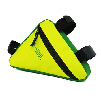 4 Цвят, водоустойчив триъгълни колоездене, чанти, чанта за рамката с предната част на тръбата, чанта за планински велосипед, триъгълни калъф, притежателят на дограма, седельная чанта