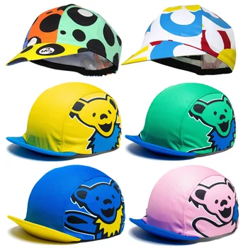 Колоездене шапки с мехурчета, розови, сини, жълти, зелени, за кола, шапки, велосипедна шапка с мечка, един размер подходящ за повечето