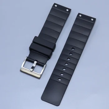 23 мм гривна за мъжки и женски часовници Cartier си в sandoz Santos серия 100, каишка за часовник, силиконов каучук каишка за часовник