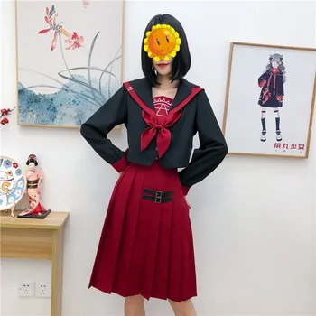 Дрехи в колониален стил, студентски форма, китайска пола за cosplay, костюм за училищна униформа, китайското традиционната рокля Hanfu Women KK3667