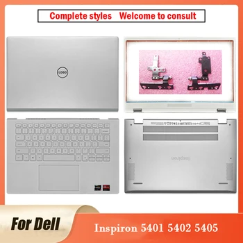 НОВИ Оригинални за лаптоп Dell Inspiron 5401 5402 5405 LCD дисплей на Задната част на кутията на Предния капак на Панти Поставка за ръка Клавиатурата на Долния панел на корпуса 14 инча