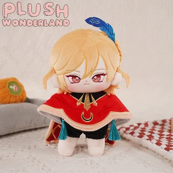 Очаквайте плюшен играта Genshin Impact Cotton Кукла DokiDoki Plushies 20 см, плюшени играчки, направени от фенове, за продажба, за да е сладък кукла...