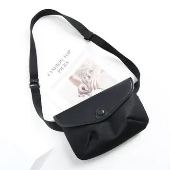 2022, нова водоустойчив плат Оксфорд с ефект на паметта, висока текстура, ежедневни нагрудная чанта, дамски водоустойчива чанта за мобилен телефон, мини чанта
