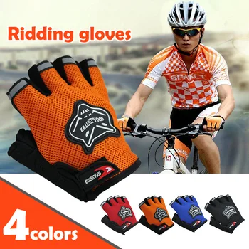 Велосипедни ръкавици, За Половината от Палеца, Мини Дишащи Велосипедни Ръкавици, Пътни МТБ, Ветрозащитная Велосипедна Ръкавица Guantes Ciclismo