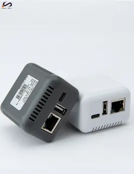 KATHY-SECU 1 порт, WiFi мрежов адаптер Buetooth Print Server Поддържа Ethernet с принтер, USB 2.0 LPR Windows 11