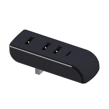 Порт USB хъб M76E Glovebox за докинг станция Model 3/Y, адаптер за пренос на данни 4 В 1