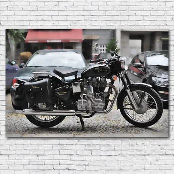 Ретро Мотоциклет автомобил Стенни художествени плакати, щампи върху платно, художествени картини за вашия интериор дневна