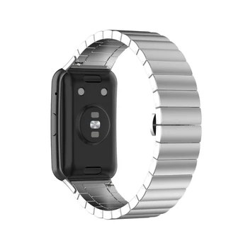 Взаимозаменяеми каишка за часовник от неръждаема стомана с инструмент за -Huawei Watch Fit X3UB