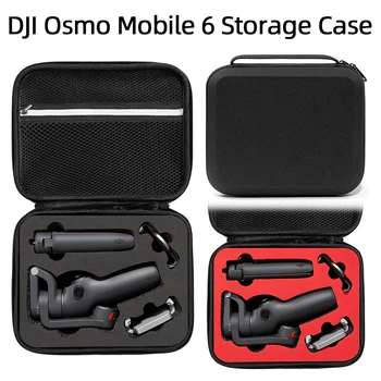 Чанта за съхранение на DJI OM6, калъф за носене, преносим скоростна PTZ за DJI Osmo Mobile 6, защитна кутия за дамска чанта, аксесоар