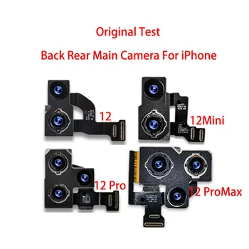 Оригиналната Тестова Камера за обратно виждане със светкавица, Модул гъвкав сензорен кабел за iPhone 12 Mini Pro Max