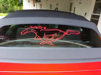 Контур на задното стъкло Ford Mustang ширина 24 инча