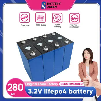 Lifepo4 280Ah 9000 Цикли Lifepo4 Батериите Клас A 12V 24V 48V Батерии Акумулаторна Батерия CALB Cells За 