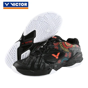 2019 Оригинални обувки Victor Professional с устойчива бродерия за бадминтон P9200fl, тенис обувки, спортни обувки