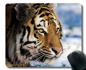 Подложка за мишка с фиксирующим ръба, подложки за мишки Тигър Predator Snow Big Cat Watch 57673