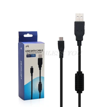 Микрозарядка USB кабел за данни, Зарядно устройство за Sony PS4 Тънък гейм контролер 2 в 1 с Високо качество Директен доставка